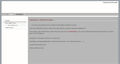 Desktop Screenshot of behrensmetallbau.de